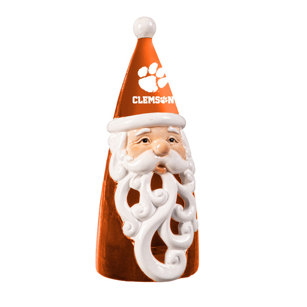 Clemson Santa LED Figurine