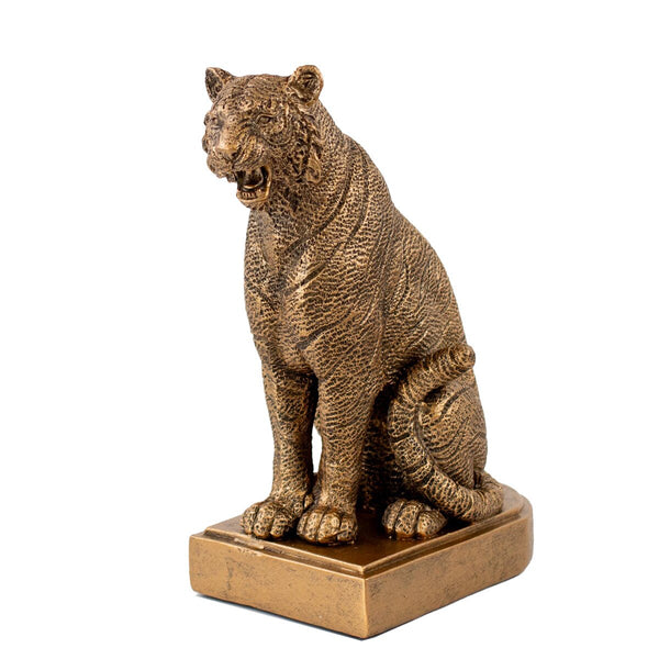 Sitting Tiger Figurine