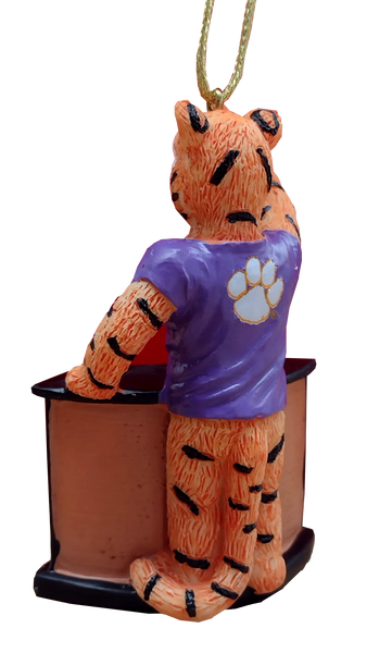GameDay Tiger Announcer Ornament