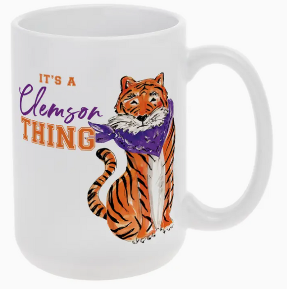 Clemson Hometown Tiger Mug