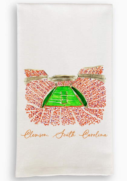 Clemson Stadium Tea Towel