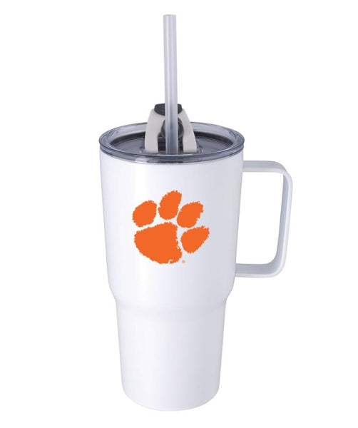 Clemson Insulated Tumbler with Handle