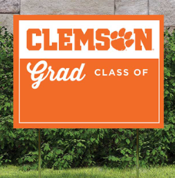 Clemson Graduation Yard Signs