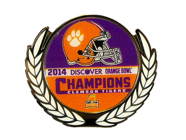 2014 Discover Orange Bowl Champions Pin