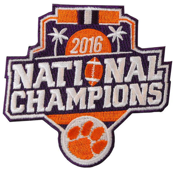 National Champions Embroidered Patch