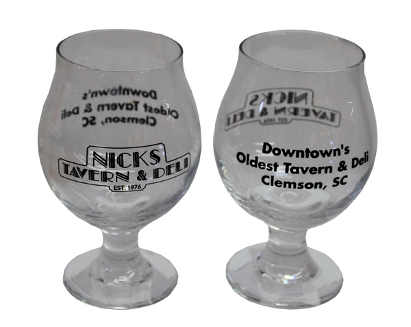 Nicks Tavern & Deli Belgian Glass
