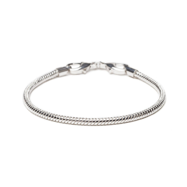 Stainless Steel Add-a-Charm Bracelet