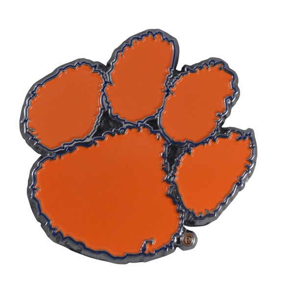 Clemson University Tiger Paw Auto Emblem