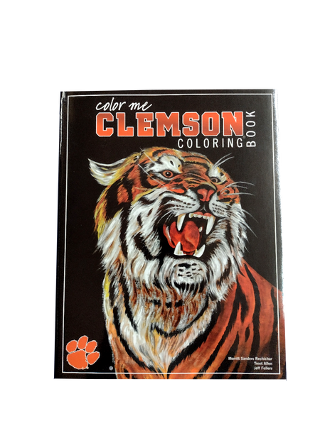 Color Me Clemson Coloring Book – clemsonframeshop