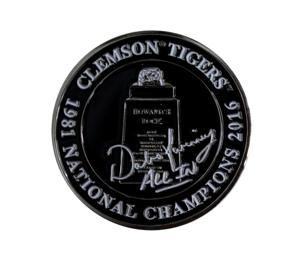 2016 National Championship Black Challenge Coin