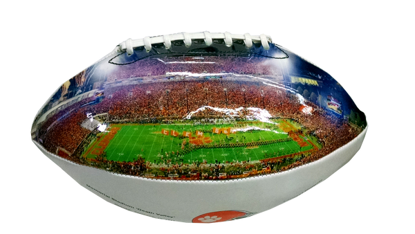 Clemson Limited Edition Stadium Print Football