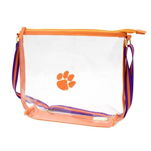 Clemson Simple Clear Tote